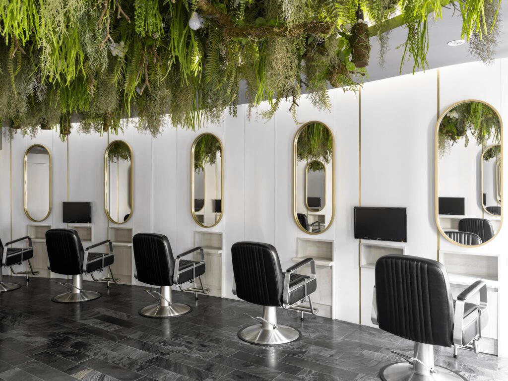 Salon chairs